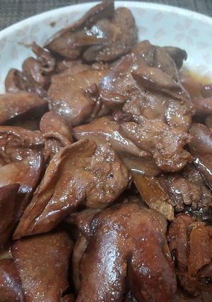 簡単定番・鶏レバーの甘辛炊き-レシピのメイン写真