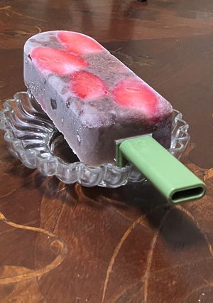 いちご小豆アイスバー-レシピのメイン写真