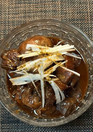 牛すじのどて煮-レシピのメイン写真