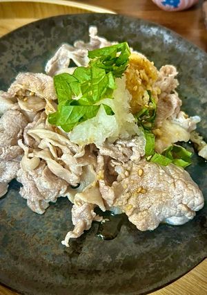 豚しゃぶの香味おろしだれ-レシピのメイン写真