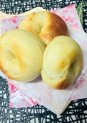 朝茹でて焼くだけ　ベーグル-レシピのメイン写真