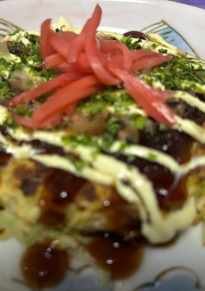 【低糖質】豆腐としらすのお好み焼き-レシピのメイン写真