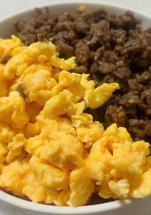 そぼろ丼-レシピのメイン写真