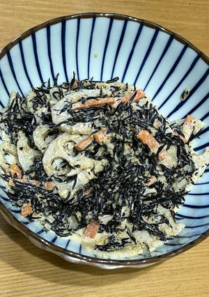 ひじきとレンコンのごまマヨサラダ-レシピのメイン写真
