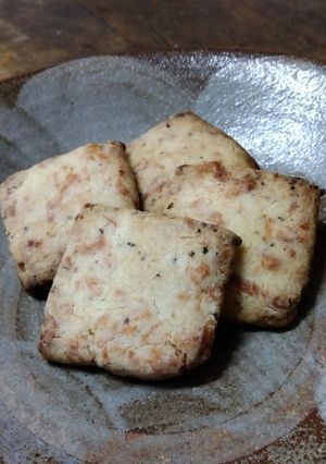 カリッとおつまみチーズクッキー-レシピのメイン写真
