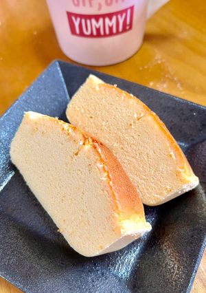 簡単!ヨーグルトスフレチーズケーキ♪-レシピのメイン写真