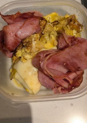 お手軽スパニッシュオムレツ(未熟)-レシピのメイン写真