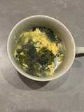 卵とワカメの中華スープ