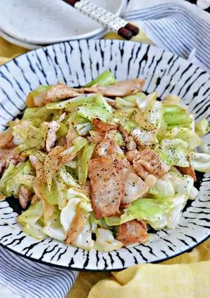 豚バラキャベツのやみつき塩だれ炒め-レシピのメイン写真