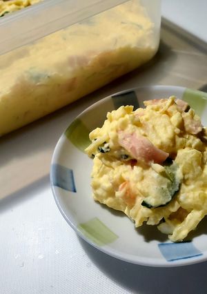 婆っちゃんの甘いポテトサラダ-レシピのメイン写真