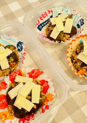 冷凍作り置き☆チーズ麻婆茄子・グラタン風-レシピのメイン写真