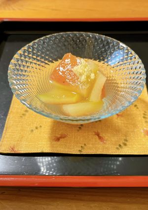 すいかの皮の冬瓜風煮物-レシピのメイン写真