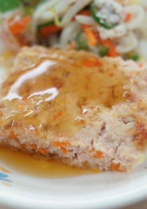 【保育園給食】和風ミートローフ-レシピのメイン写真