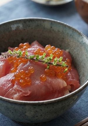 黄金比1:1:1☆簡単マグロの漬け丼-レシピのメイン写真