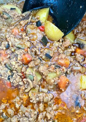 ルー不使用でもうまい♡無添加ひき肉カレー-レシピのメイン写真