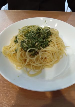 柿ピージェノベーゼパスタ-レシピのメイン写真