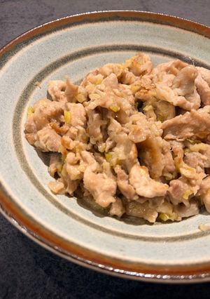 豚肉のネギ塩レモン炒め-レシピのメイン写真