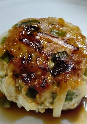鶏ミンチうどんのおやき-レシピのメイン写真