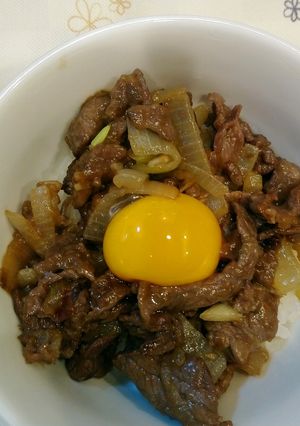 牛こま肉の豆板醤炒め-レシピのメイン写真