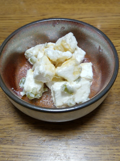 クリームチーズのわさび漬け和え-レシピのメイン写真