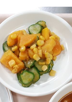 【学校給食】バターナッツのサラダ-レシピのメイン写真