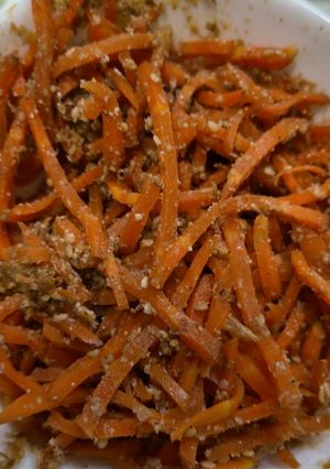 にんじんの胡麻あえ-レシピのメイン写真
