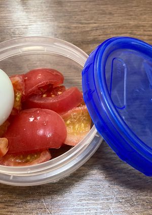 【糖尿病弁当】タマゴトマト-レシピのメイン写真