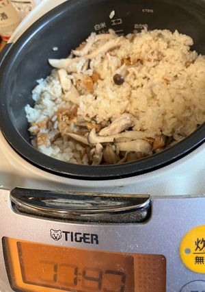 ねぎしゃぶ鍋つゆで炊き込みご飯-レシピのメイン写真