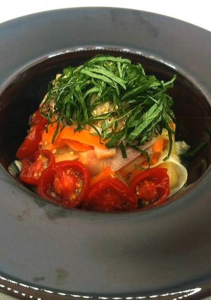 【使いきり】和風パスタ風サラダ-レシピのメイン写真