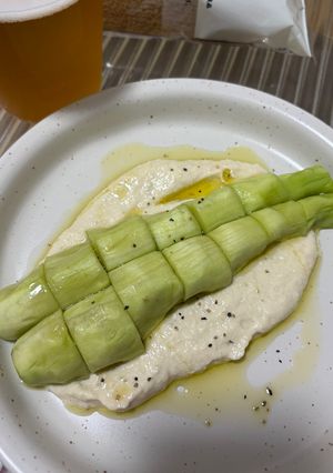 茄子の豆腐柚子胡椒ソース添え-レシピのメイン写真