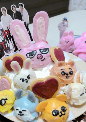 誕生日に♡skzooケーキ-レシピのメイン写真