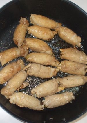 茗荷の肉巻き♪簡単お腹の冷えやすい方に-レシピのメイン写真