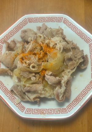 吉野家　再現牛丼-レシピのメイン写真