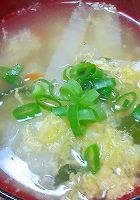 白菜と卵のスープ-レシピのメイン写真