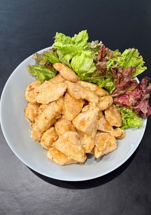 鶏むね肉マヨ照り焼き-レシピのメイン写真