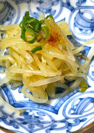 無敵の副菜！モヤシのカレー風味-レシピのメイン写真