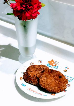 ♡おしるこ缶deオートミールパンケーキ♡-レシピのメイン写真