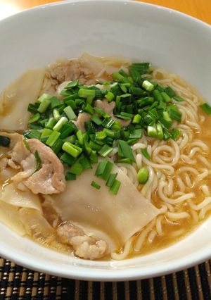 【美人レシピ】豚ニラワンタンメン-レシピのメイン写真