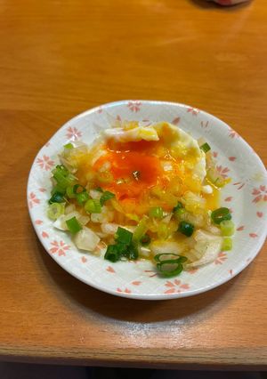 ゆで卵風タマネギザクザク青ネギです。-レシピのメイン写真