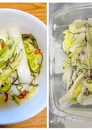乳酸菌がたっぷり取れる白菜漬け-レシピのメイン写真