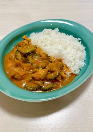 鶏肉とゴーヤのカレー-レシピのメイン写真