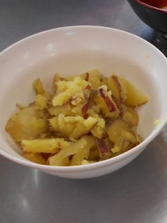 さつまいもとりんごの甘煮-レシピのメイン写真