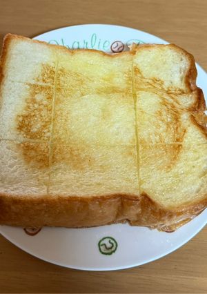 簡単　食パンのバター焼-レシピのメイン写真