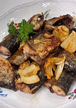 パーティーメニューに😋秋刀魚のガリバタ醤油ソテー-レシピのメイン写真