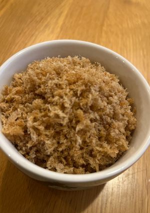 ツナ缶でんぶ(ちらし寿司用)-レシピのメイン写真