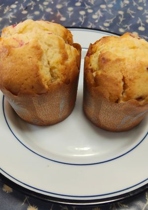 いちごの焼き込みマフィン-レシピのメイン写真