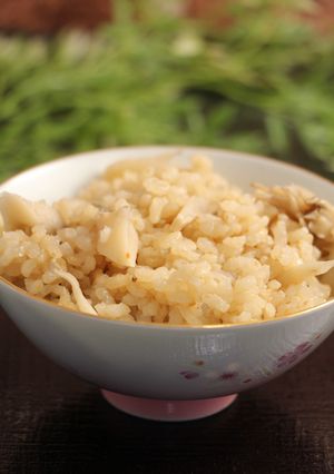 レンジで簡単！舞茸ご飯　牡蠣風味-レシピのメイン写真