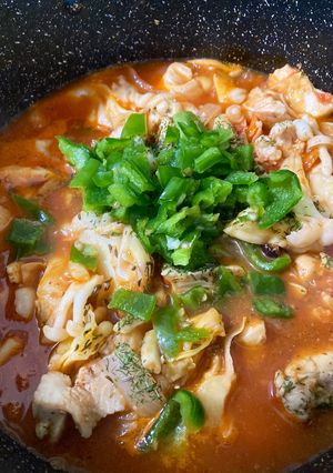 鶏肉とキャベツのジョニパートマト煮🍅-レシピのメイン写真