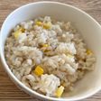 【離乳食完了期】とうもろこし炊き込みご飯
