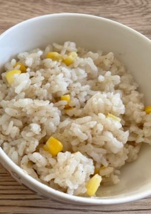 【離乳食完了期】とうもろこし炊き込みご飯-レシピのメイン写真